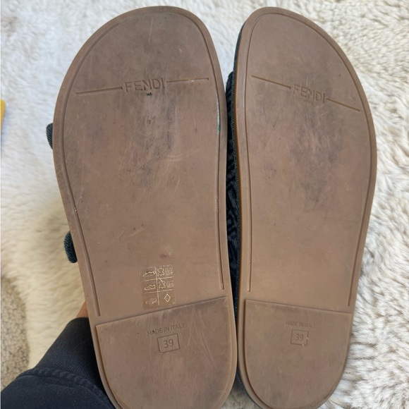 Fendi women’s Denim Blue Sandals - Picture 8 of 12